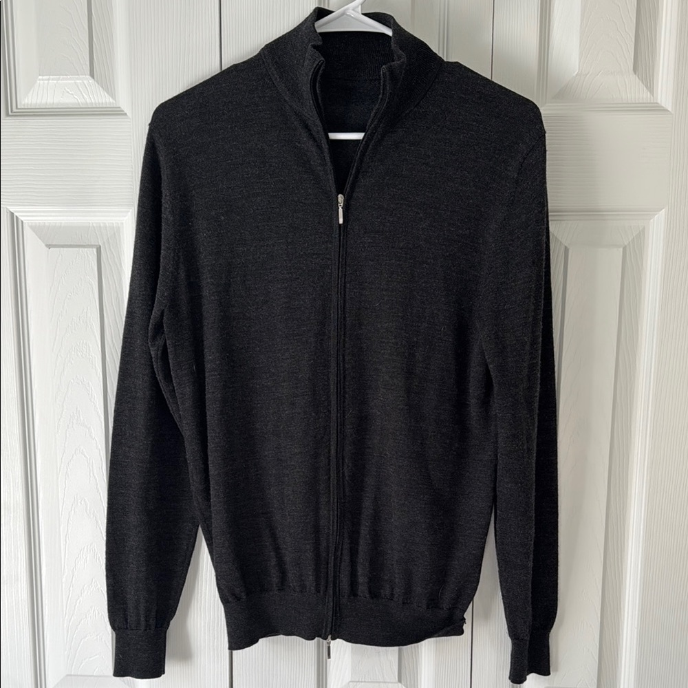 Suitsupply Men's Full-Zip Sweater